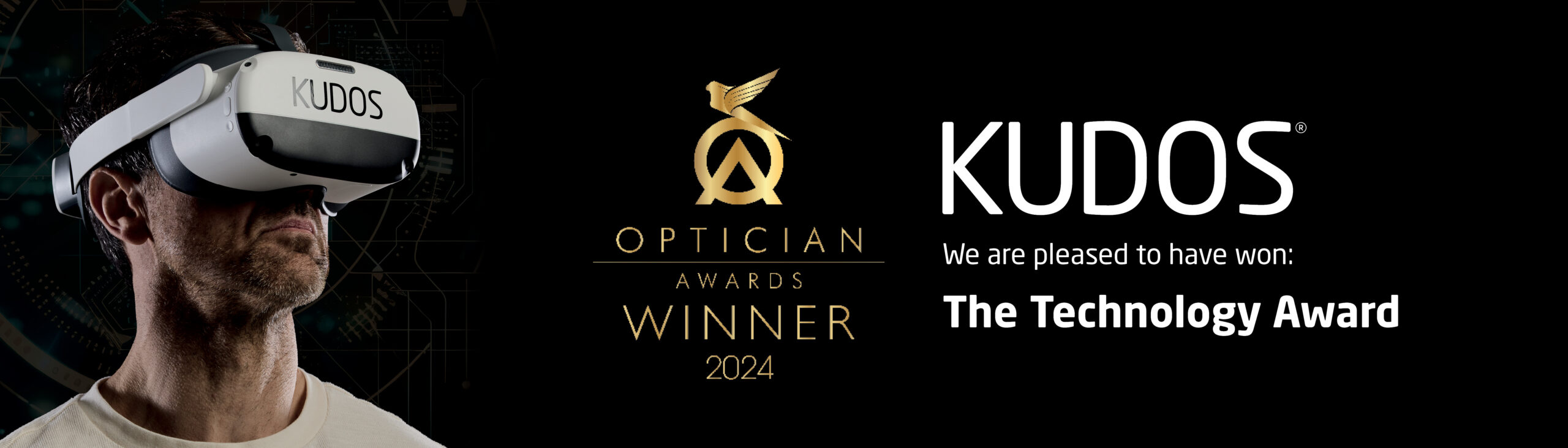 Read more about the article KUDOS® to Jai Kudo Lenses for Technology Award Win at the 2024 Optician Awards