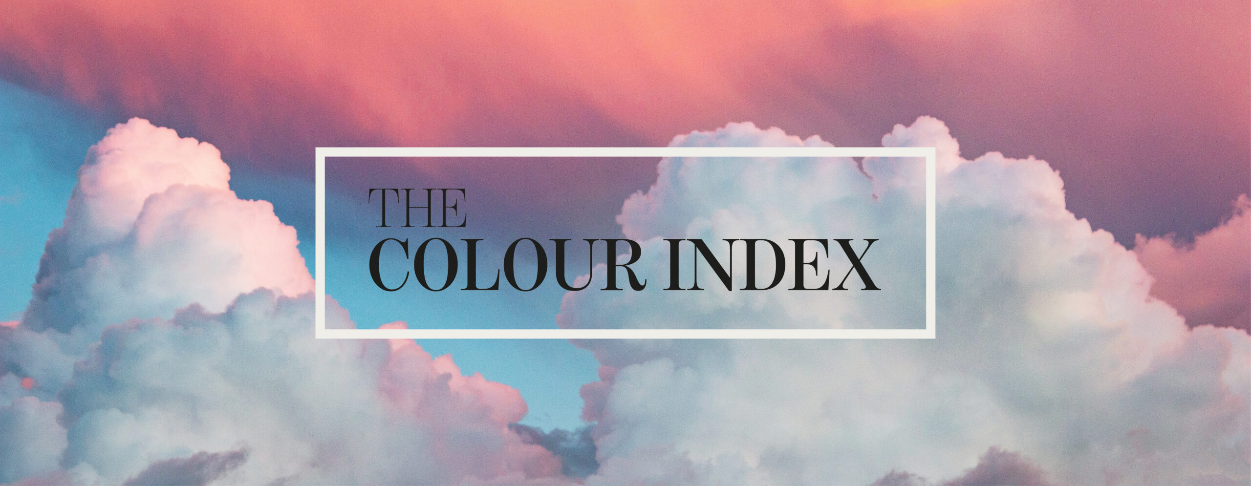 The Colour Index web banner